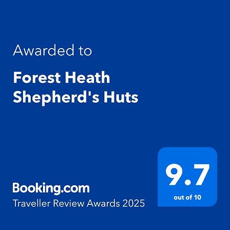 Forest Heath Shepherd'S Huts Ringwood Buitenkant foto